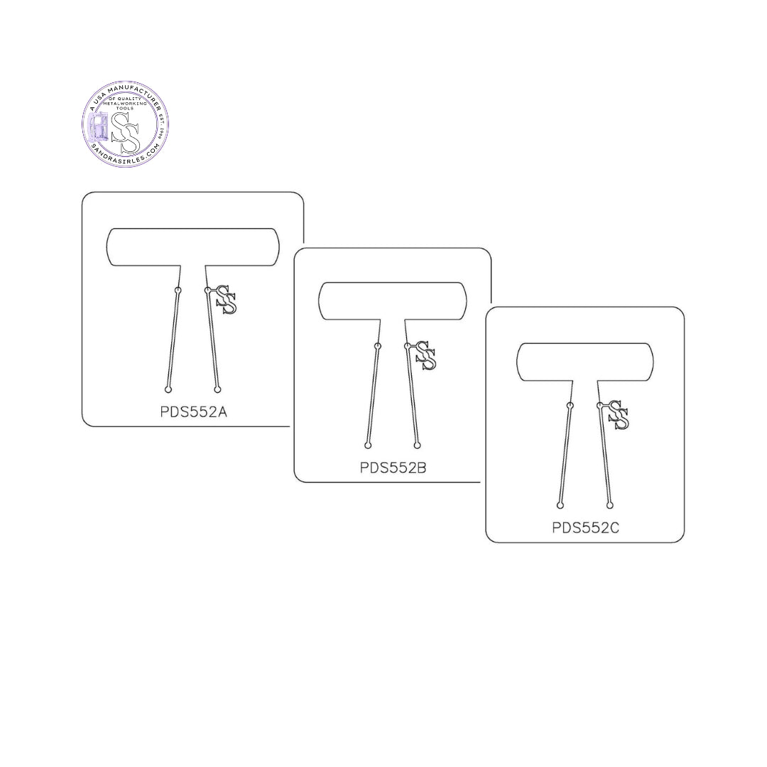 PANCAKE DIE PDS552 SHAPE 52 RECTANGLE ROUNDED
